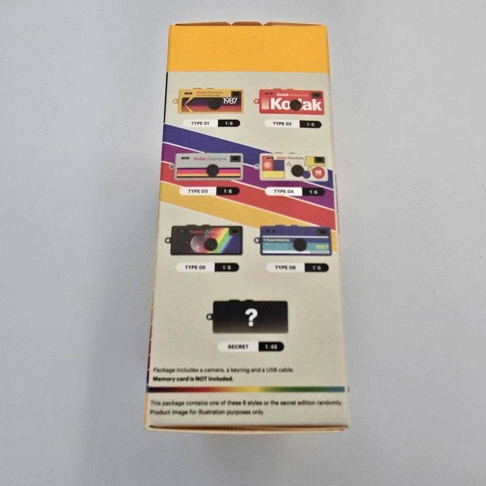Kodak CHARMERA Keychain Digital Camera Blind Box - Single Box (US)  In Hand NEW